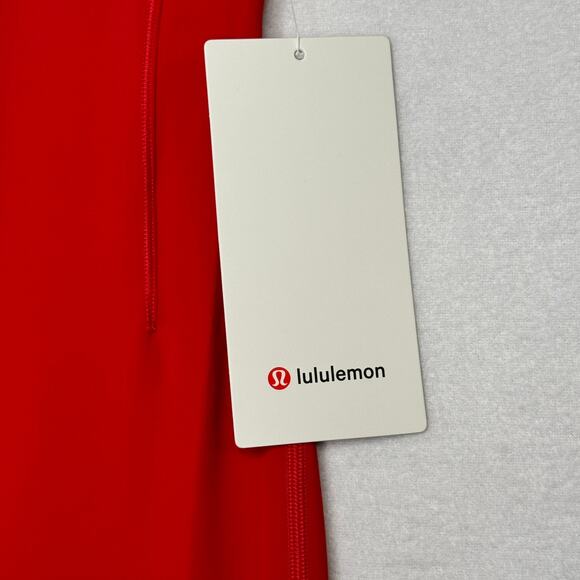 lululemon All Aligned Midi Dress Red NWT Sz 8 - Picture 5 of 6